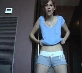 Caught in her panties. JOI