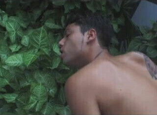 Passionate latino poolside fuck