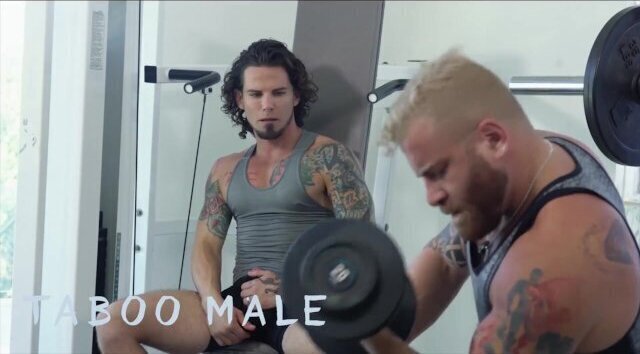 Taboomale Tattooed Jock Archer Croft Crazy Moment With Riley Mitchel