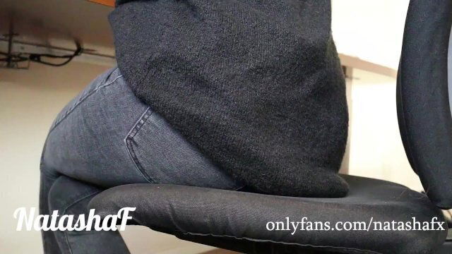 Farting jeans while working