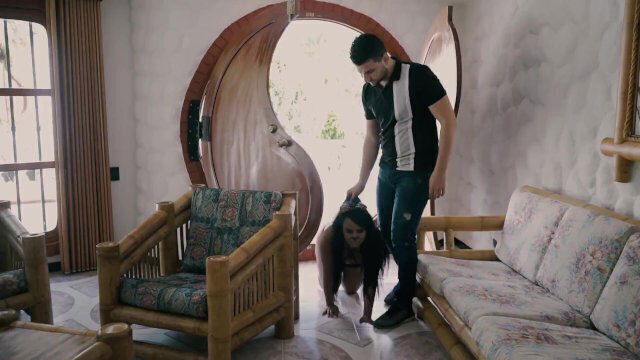 I disguised myself as a cat, they fist fucked me, I squirted and drank all my husband's milk