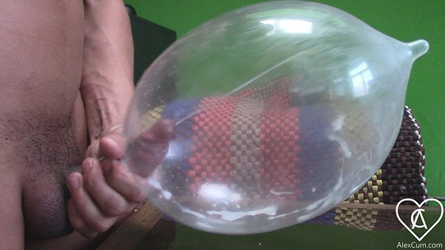 Infla Condon Llena Rica Esperma Mientras Gime