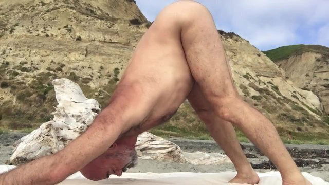 NAKED YOGA BETTER BEACH!