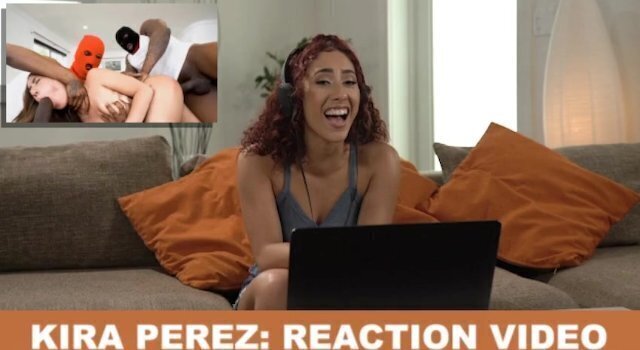 BANGBROS Kira Perez Watched Porn Movies Totally Cringe (Reaction Video)