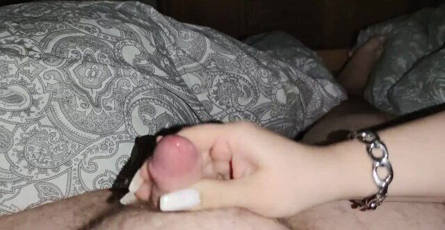 slap hard with Long nails