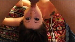 throat fuck with girl - amateur