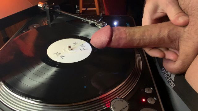 Sexy Gets With Record Player