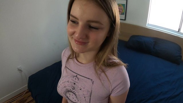 Cute Teen Gamer Loses Game Fucked Eliza