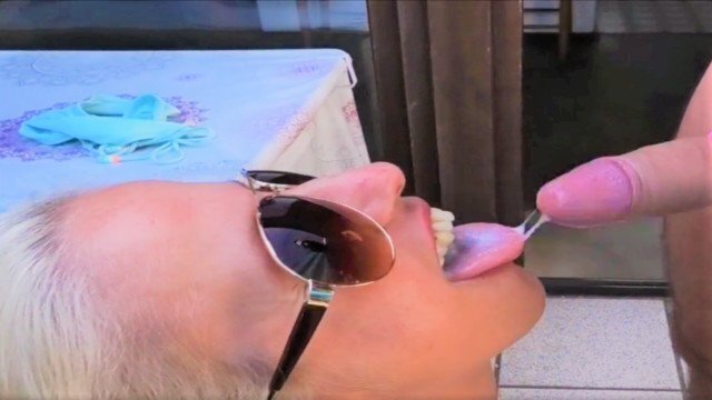 EVA ENGEL: I Suck My Peeping Neighbour's Cock