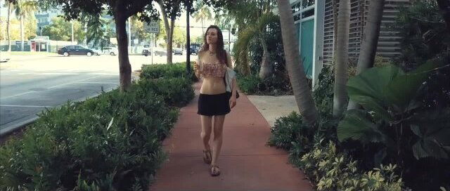 South Beach Drone Footage with Piper Blush