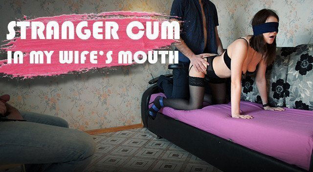 Husband watches his young wife get fucked