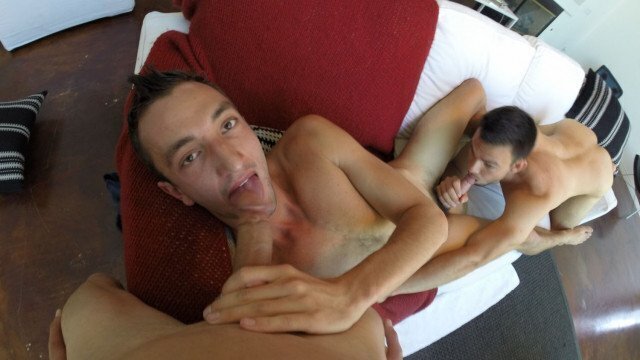 College Frat Boys Have Threesome Their Roommate Dump