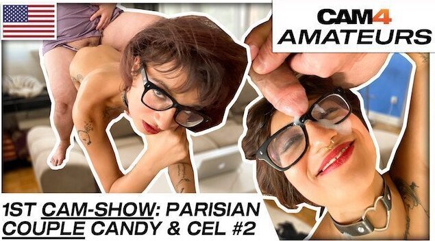 After good, intense pounding Candy gets facial! CAM4