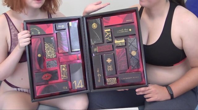 Girl/Girl Advent Calendar!! - FULL FACE PROMO