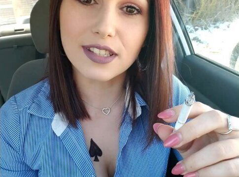 Smoking With Match Light