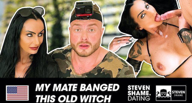 Naughty mature Goth broad Sidney Dark gets hard snatch!