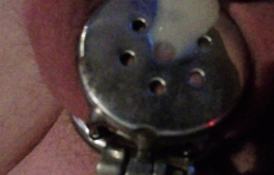Ruined Orgasm from Ballbusting Chastity Cage