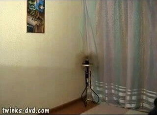 Wannabe exotic dancer seduces twinks