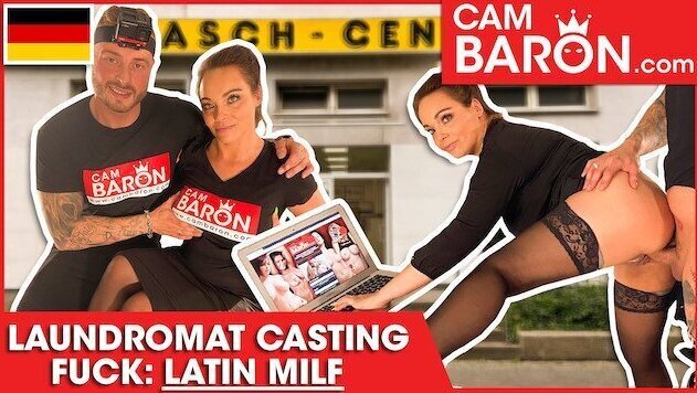 MILF Priscilla: Sucking dick fucking laundromat! CAMBARON