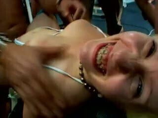 bukkake with busty italian 