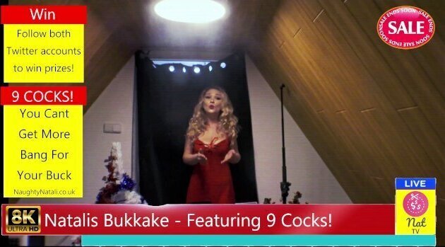 NaughtyNatalis NATTV Twitter Promo Shopping Parody percent off!