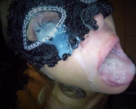 Dutch girl with needle pierced sucks gets