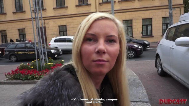 Agent fucks blonde cums FullHD