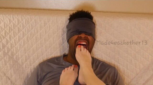 Hardcore foot domination session Hard slapping and gagging