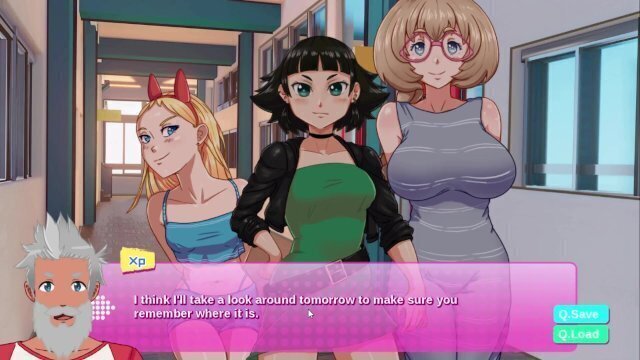 HEROES UNIVERSITY Student masturbating University's backyard