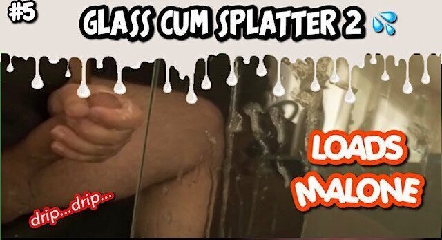 blasting glass table with LoadsMalone