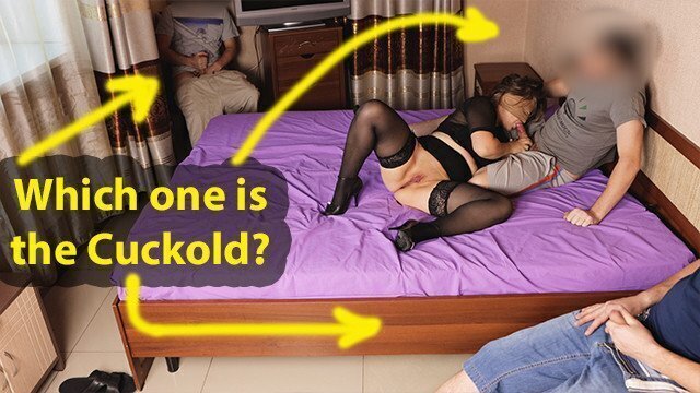 Triple Creampie! Husband watches wife fucked friends -SanyAny