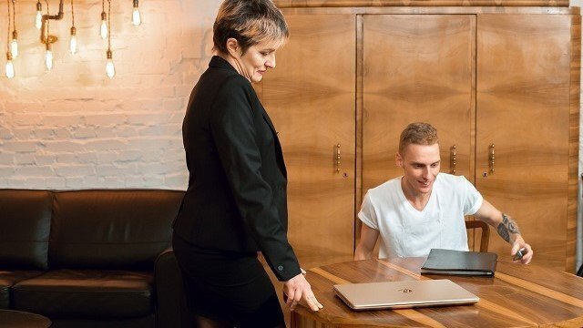 TUTOR4K. Smart finds lure strict mature tutor into