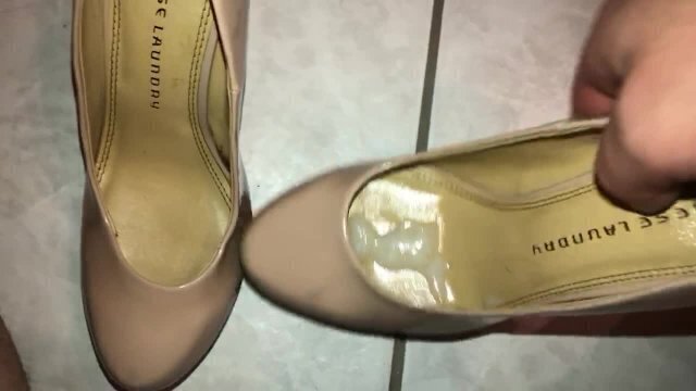 Girlfriends Platform Heels Cummed