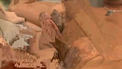 Blonde cougar fucks employee