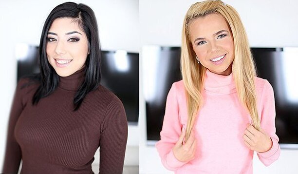 AUDRINA ROSSI and ALINA WEST LOVE TO GIVE ORAL