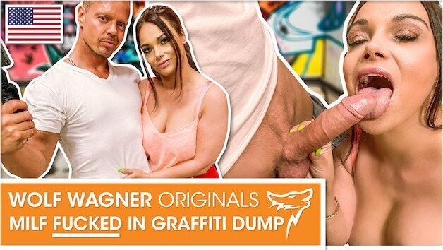 Dirty Priscilla: naughty MILF enjoys guy's rod! WOLF WAGNER