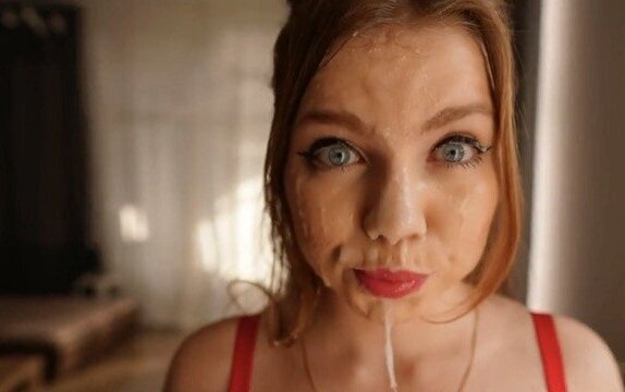 THIS RECORD SPERM FACE! stepsister interfering with play