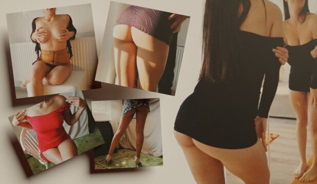 Miniskirt short tight dress compilation (part