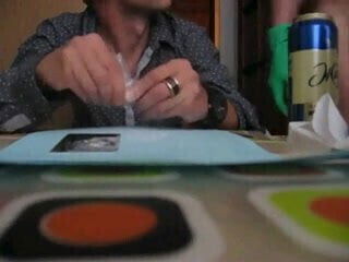 Gay-maid helps clean masters room