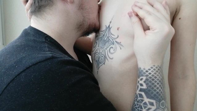 caresses licks nipples, loud moaning Sunako_Kirishiki