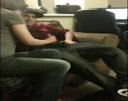 wife giving friend blowjub with swallow