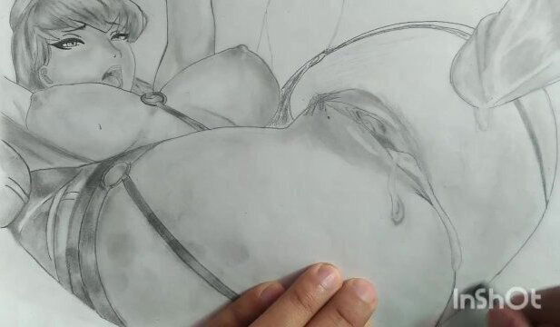 LEAGUE LEGENDS EVELLYN CREAMPIE