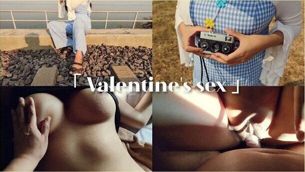 Valentine's sex, Thailand natural lake, crazy sex with big boobs girl & perfect body