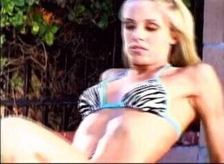 Tawny Roberts does her first scene