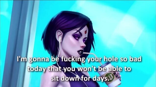 [FayGrey] Raven trains cumslut (Femdom assplay Futa trainer)