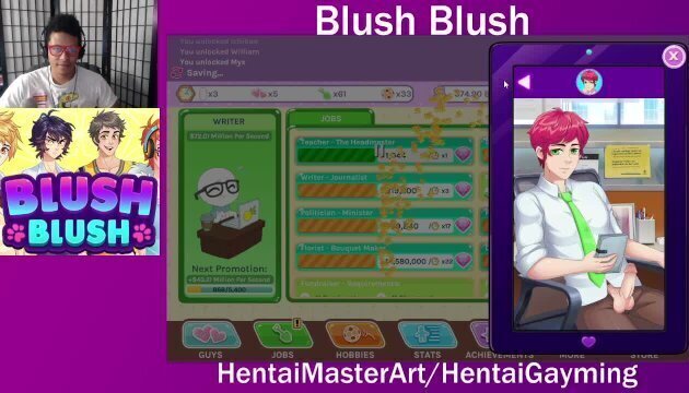 Finn past! Blush Blush (reupload) W/HentaiGayming