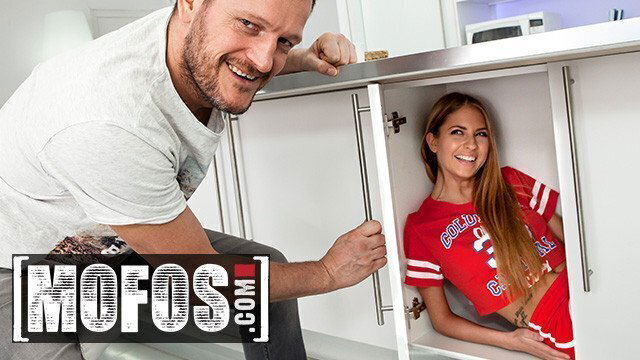 Mofos Rebecca Volpetti Gets tight Pussy Stretched Bf's Huge Kitchen