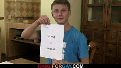 Homo doggystyling student cafe