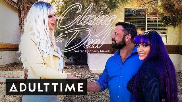 ADULT TIME Couple Gets Into Threesome With Real Estate Agent