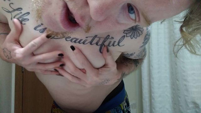 Spit, Lick, Suck, Fuck, Hairy Horny Trans Fella